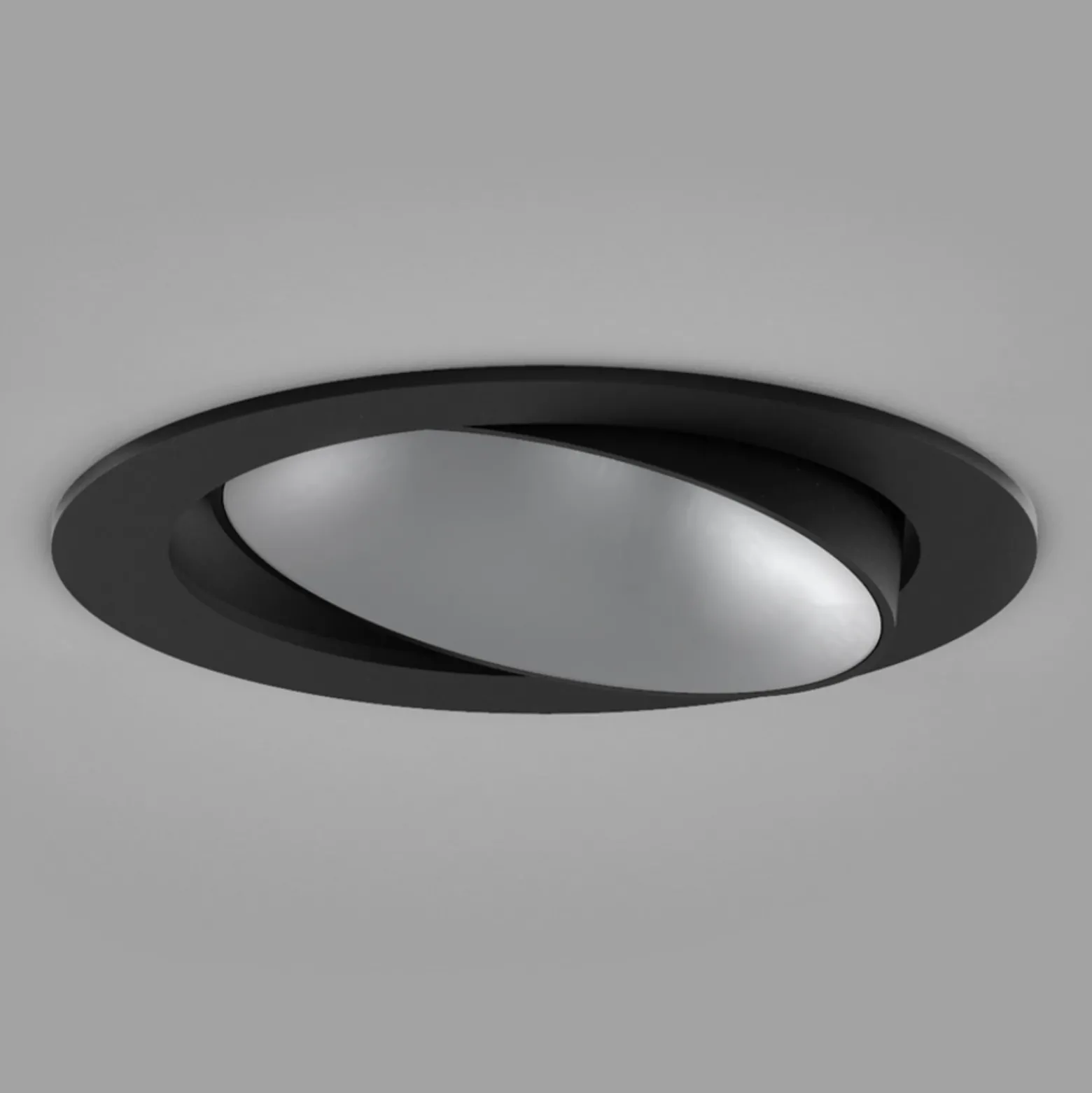 Molto Luce Dark Night empotrado 2.700K negro/plata