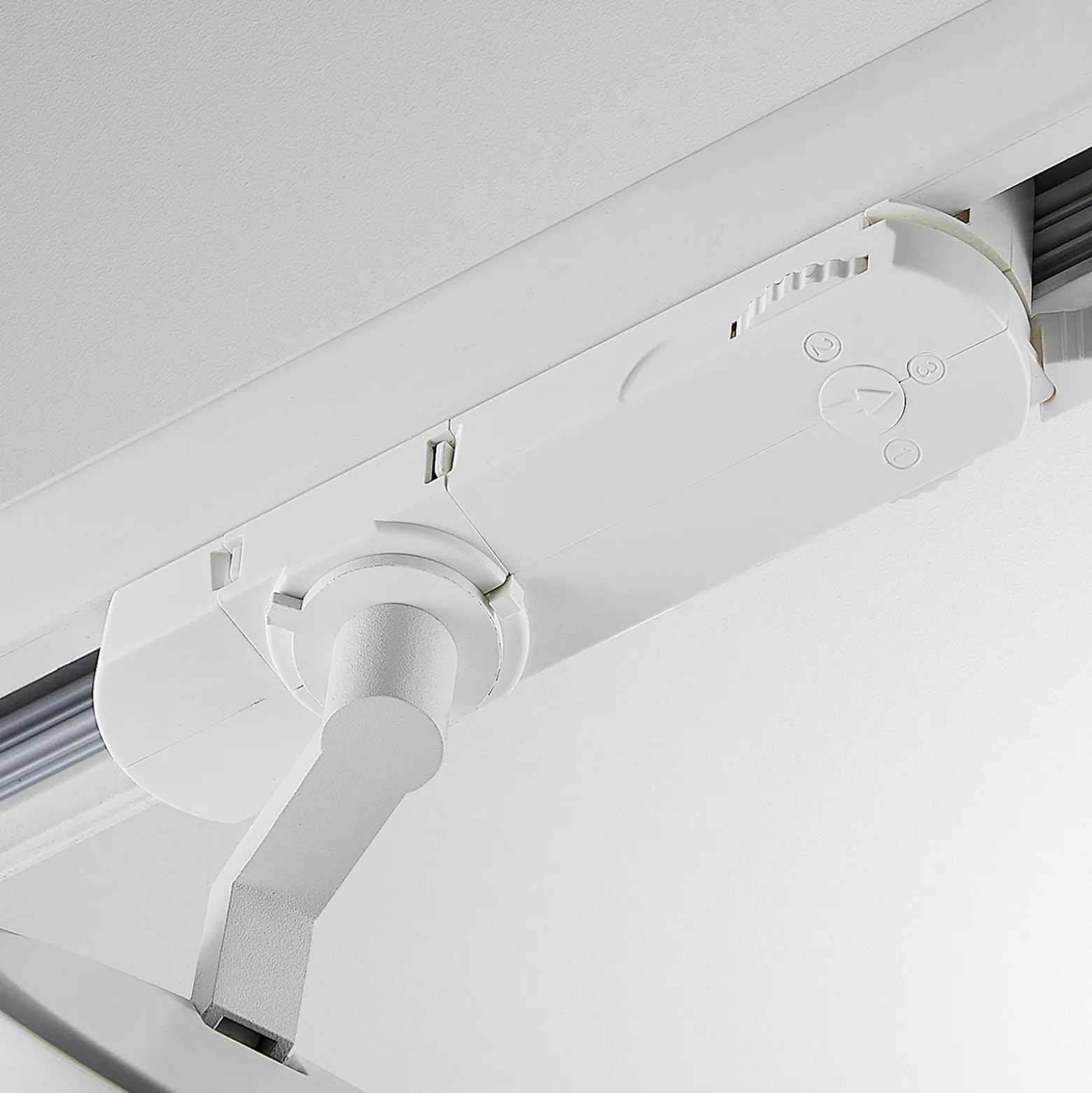 Molto Luce foco de riel LED trifásico Magis, blanco, 827