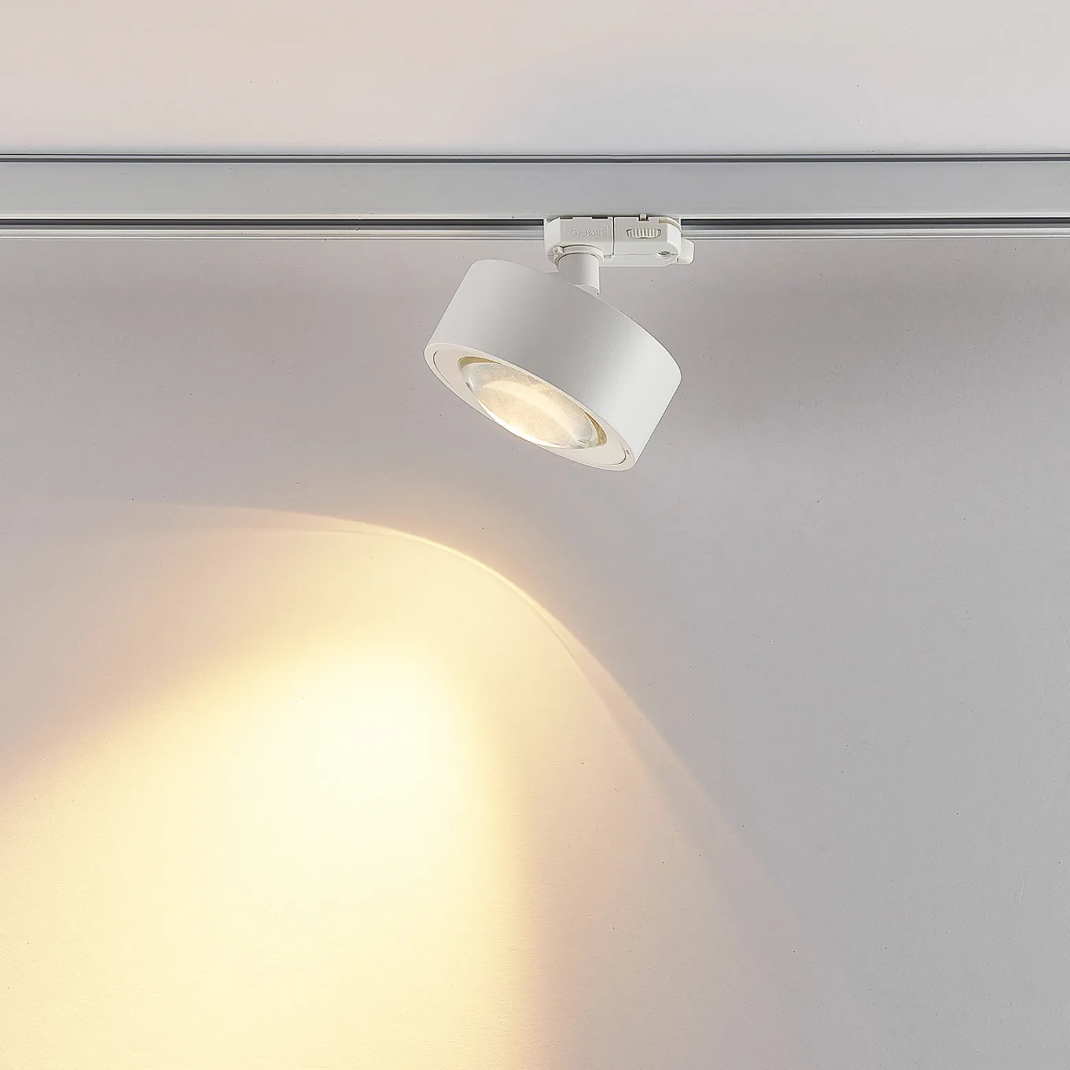 Molto Luce foco de riel LED trifásico Mag, blanco, 827