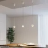 Molto Luce Gilo PD colgante LED 3.000K blanco