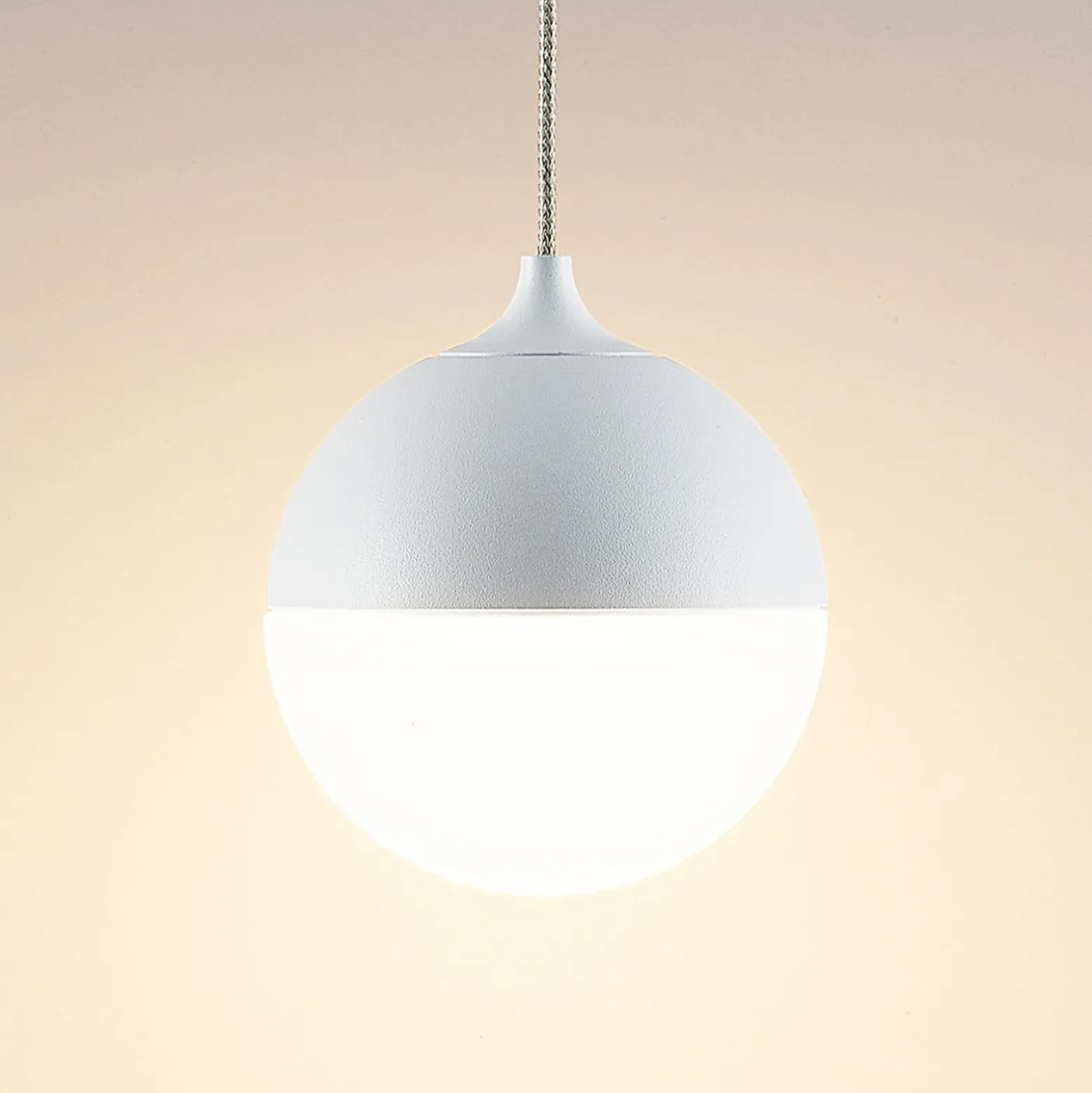 Molto Luce Gilo PD colgante LED 3.000K blanco