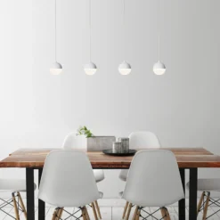 Molto Luce Gilo PD colgante LED 3.000K negro