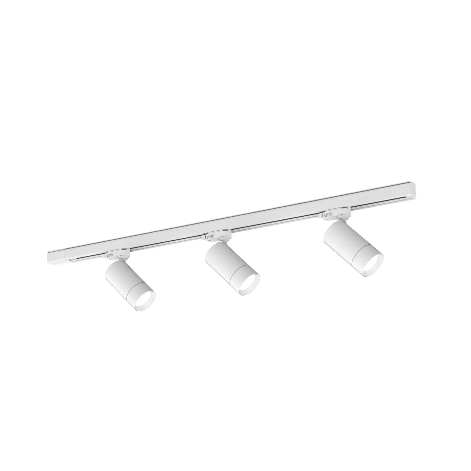 Molto Luce Sistema de riel trifásico Moove, blanco, 3 luces.