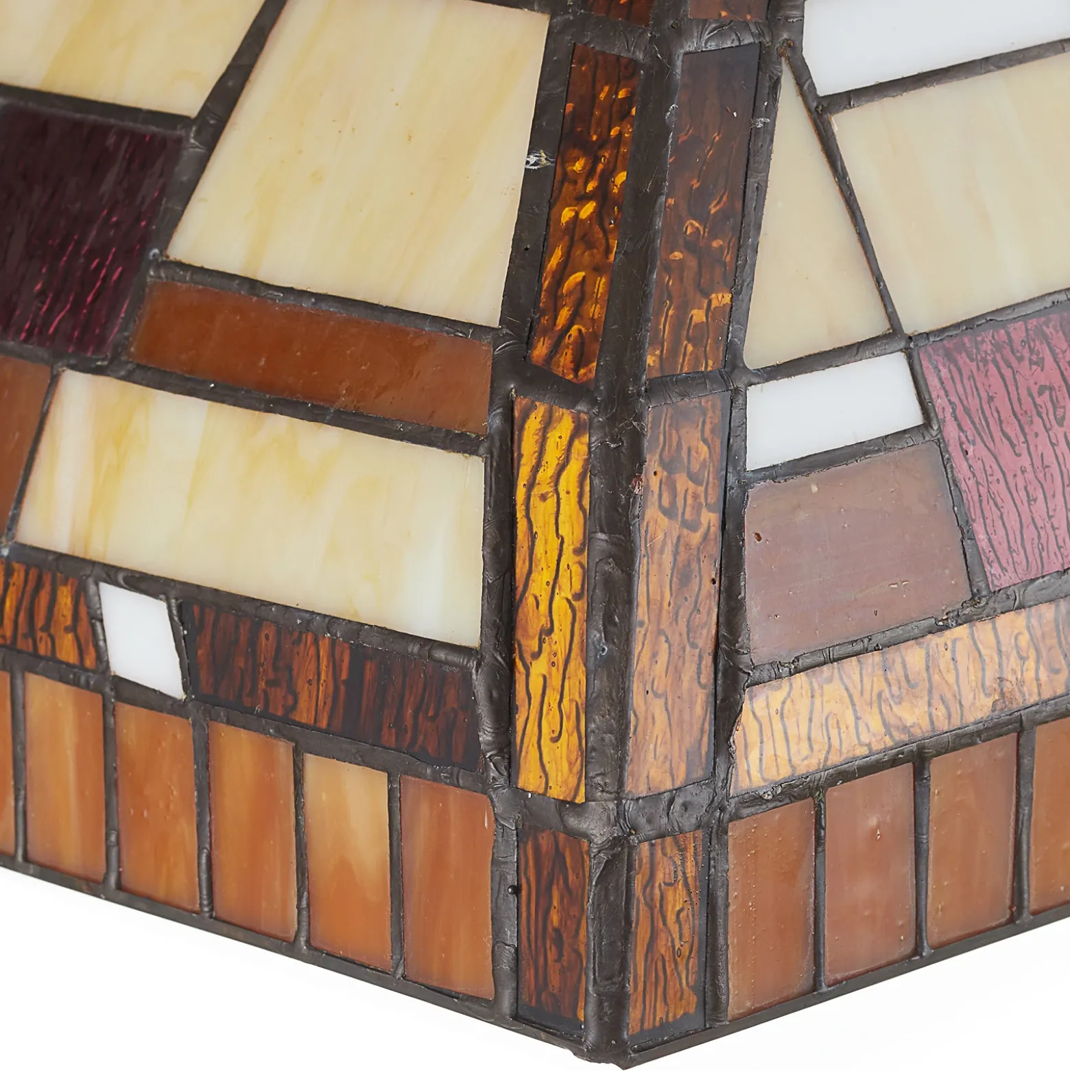 Mosaico lámpara colgante en estilo Tiffany