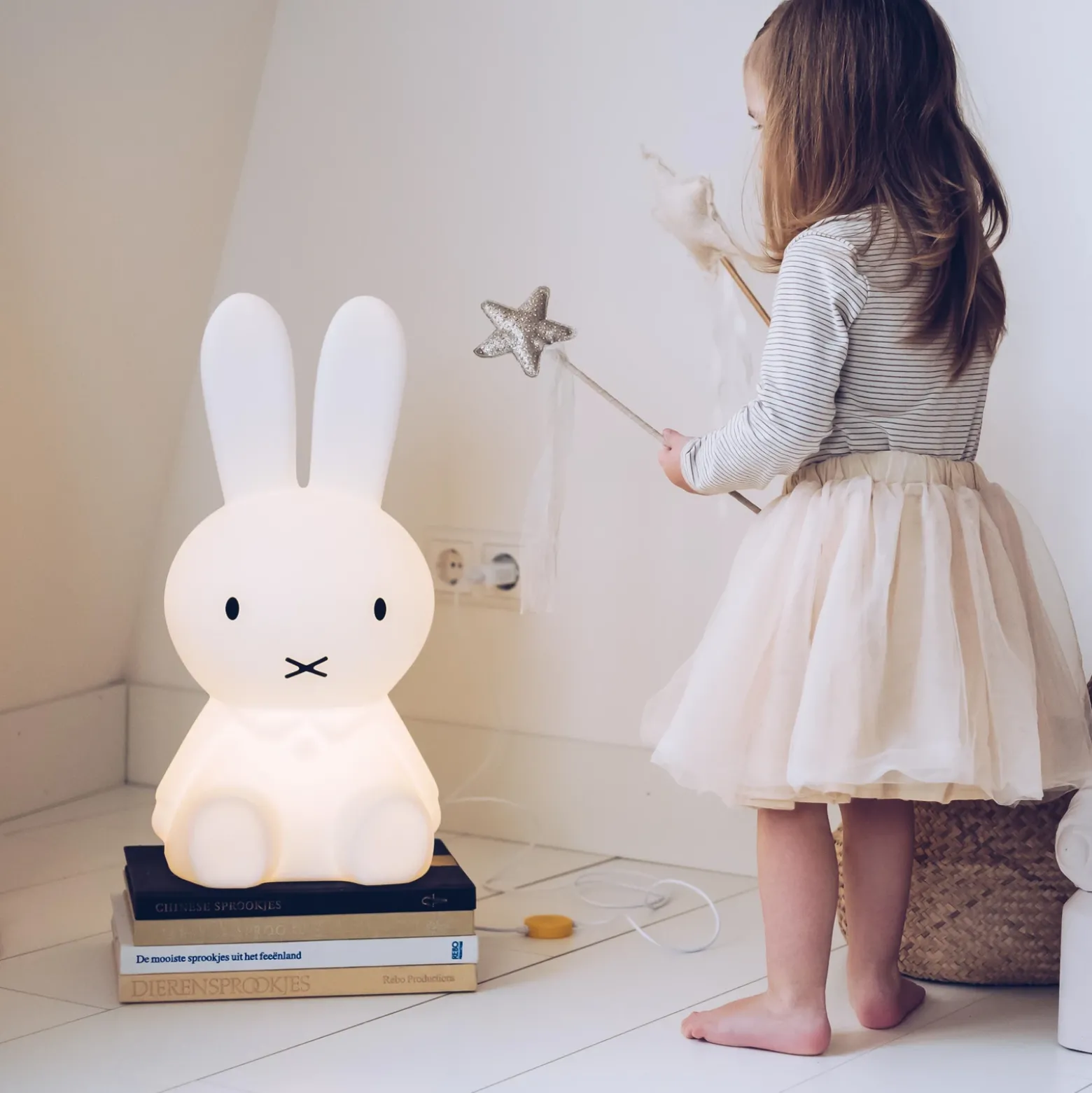 Mr Maria Miffy lámpara infantil Star Light, 50 cm