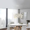 Narisa Lámpara colgante LED 5xG9, Ø47cm, blanco