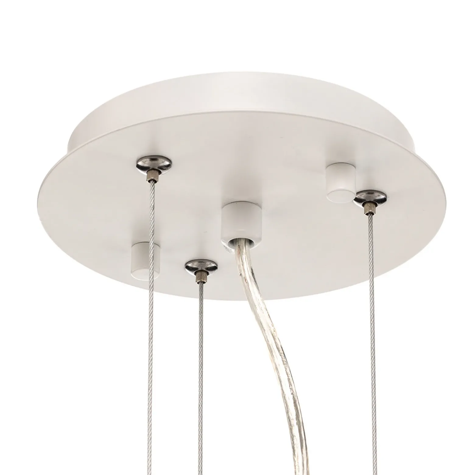 Narisa Lámpara colgante LED 5xG9, Ø47cm, blanco