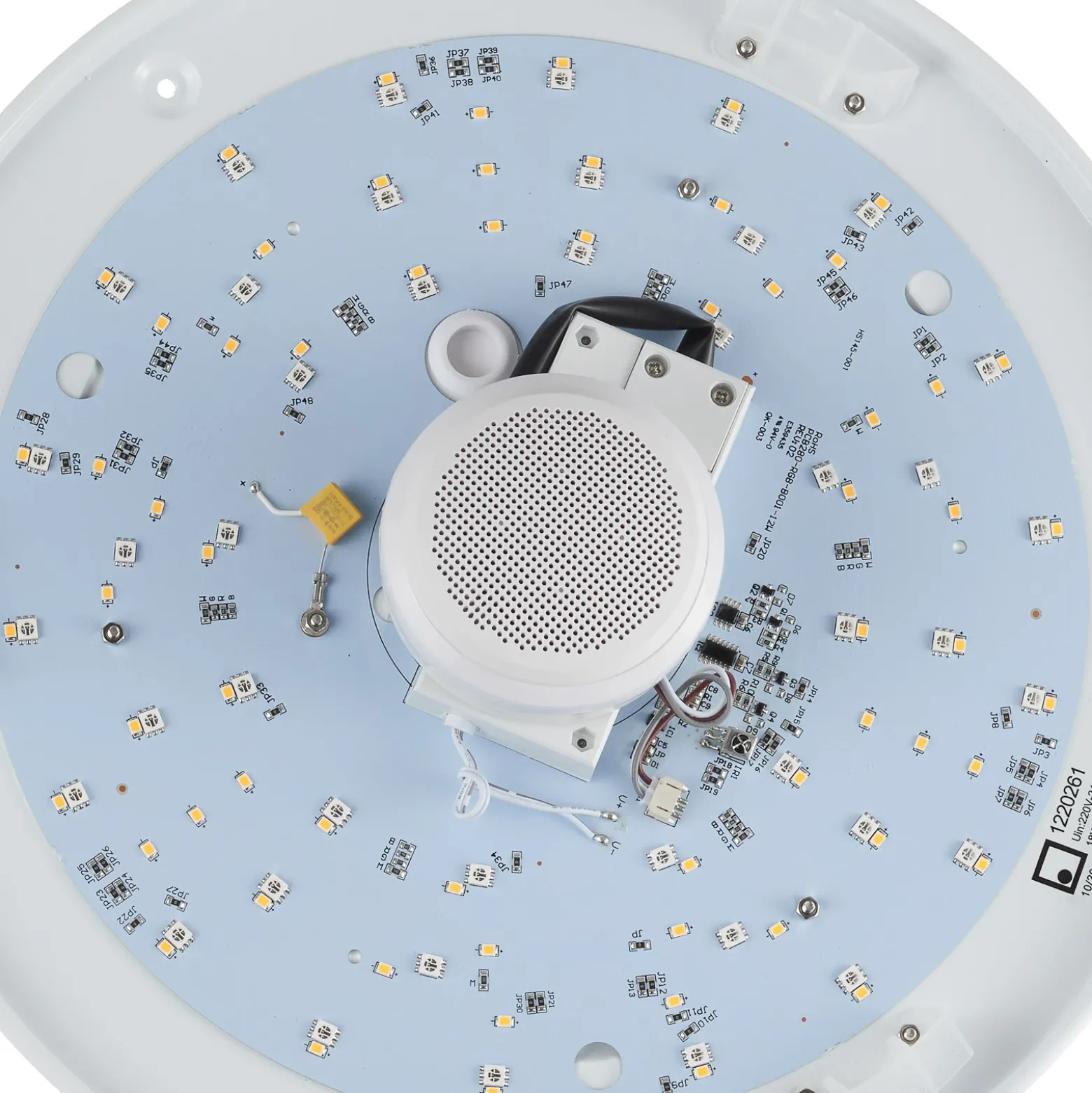 Nashville - plafón LED RGBW con altavoz