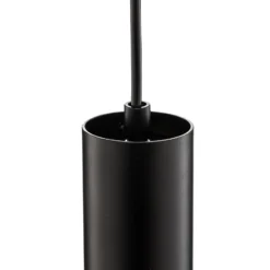 Nest lámpara colgante 1 luz negro/oro