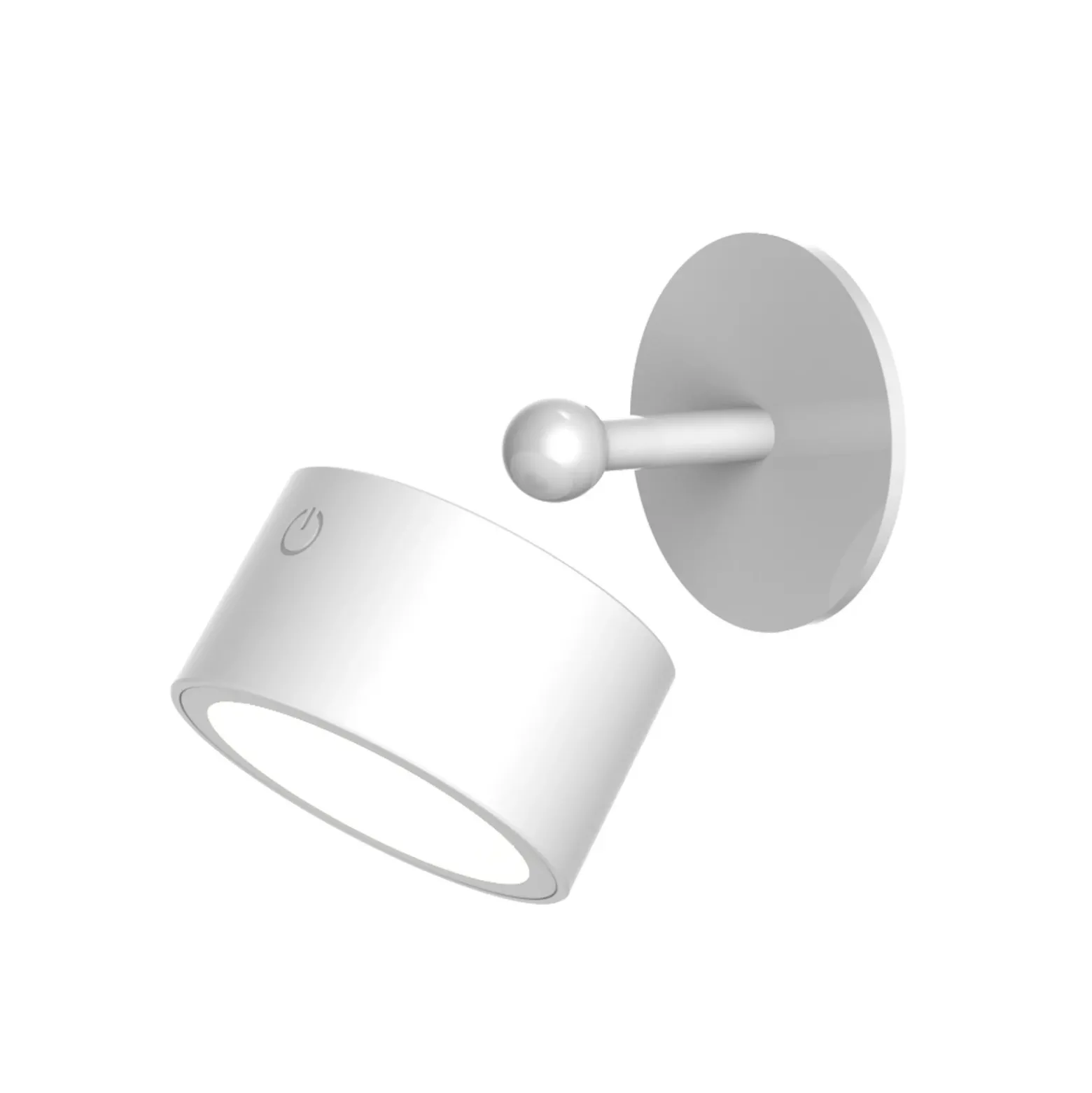 Newgarden Aplique de pared LED Roll 8, blanco, orientable