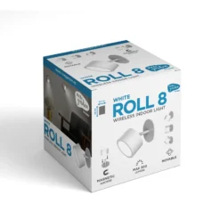 Newgarden Aplique de pared LED Roll 8, blanco, orientable