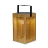 Newgarden Okinawa lámpara de mesa LED solar bambú