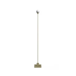 Northern Lámpara de pie LED recargable Snowball, gris beige, 2700 K