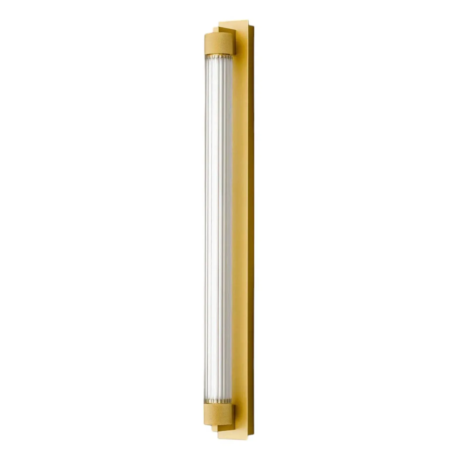 OLEV Aplique de pared LED CHARMER, dorado, metal/vidrio, 2700 K, IP44