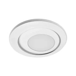 OSRAM LED de techo ORBIS SPIRAL ROUND Ø 40 cm blanco arriba/abajo