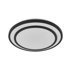 OSRAM ORBIS BERLIN, negro, Ø 49 cm, metal