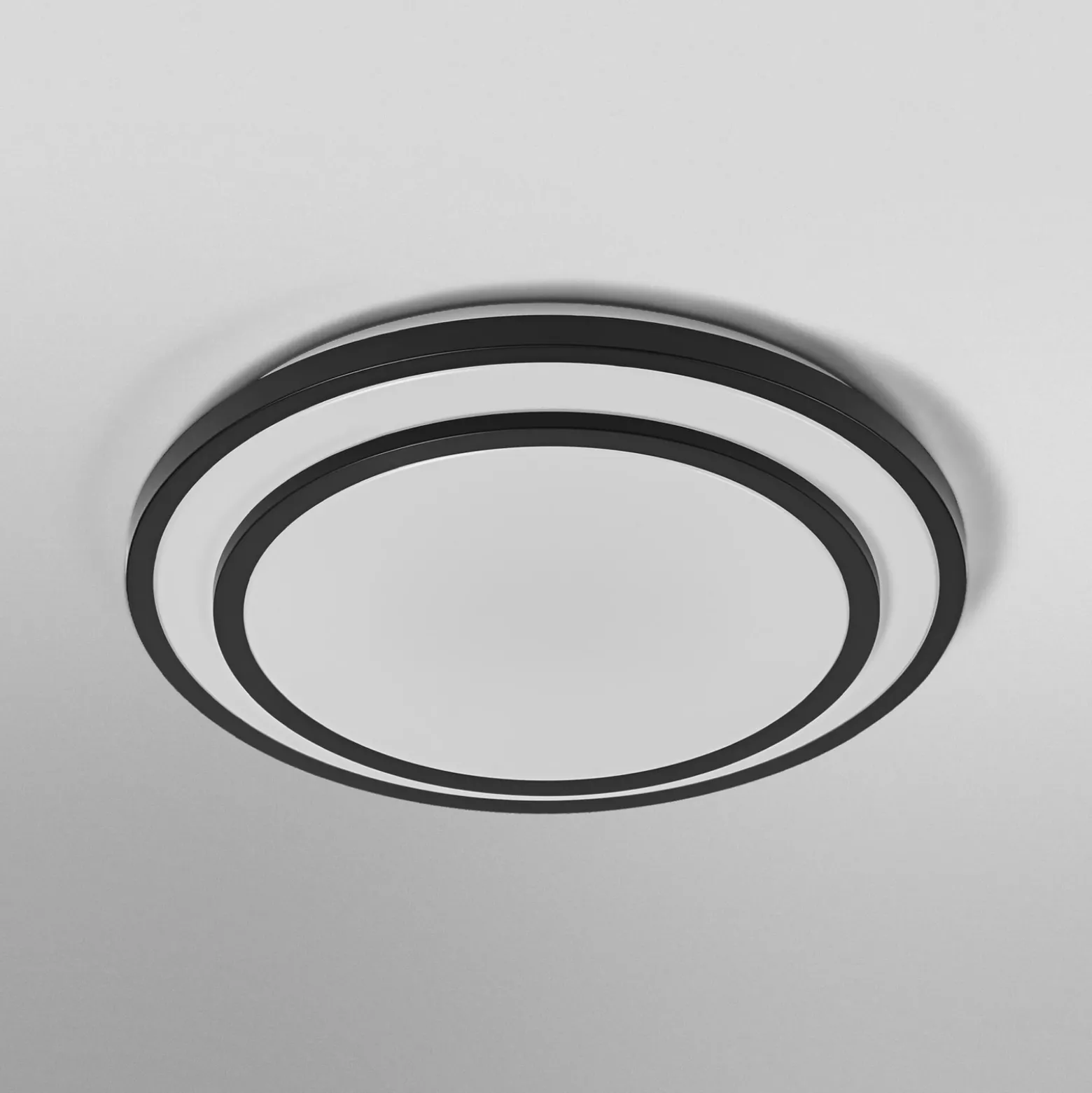 OSRAM ORBIS BERLIN, negro, Ø 49 cm, metal
