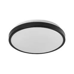OSRAM ORBIS LONDON, negra, Ø 28 cm, metal