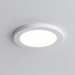 Panel empotrable LED Paulmann Cover-it, Ø 12 cm, 400 lm, 3000 K, blanco