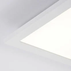 Panel LED Arcchio, CCT Lysander, 39 cm, blanco, aluminio