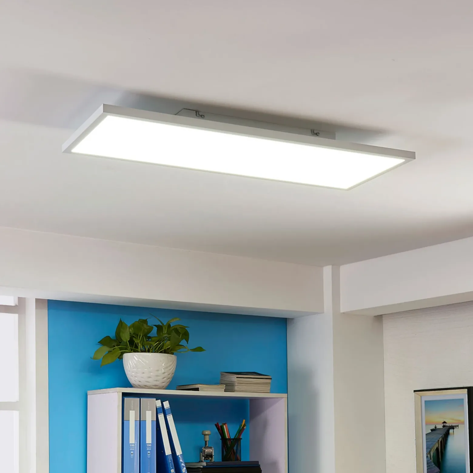Panel LED Arcchio Philia, CCT, 80 cm x 29,5 cm