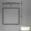 Panel LED 7556 Color de la luz ajustable 29 x 29 cm