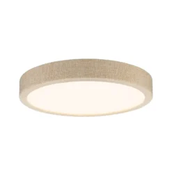 Panel LED Cosara de Paulmann, Ø 30 cm, beige, IP44, 3000 K