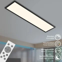 Panel LED de color, atenuable, RGB, CCT, 100x25cm