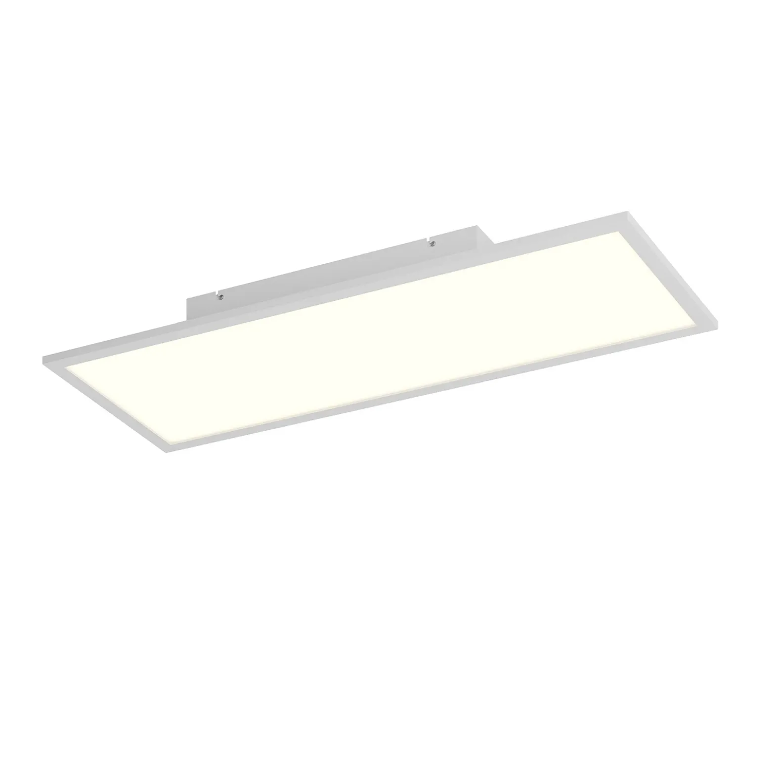 Panel LED de Lindby, 80 x 30 cm, blanco, metal, 4000 K