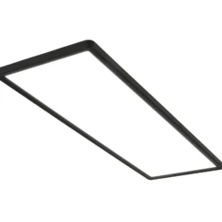 Panel LED de superficie Slim 58x20cm on/off 4.000K negro