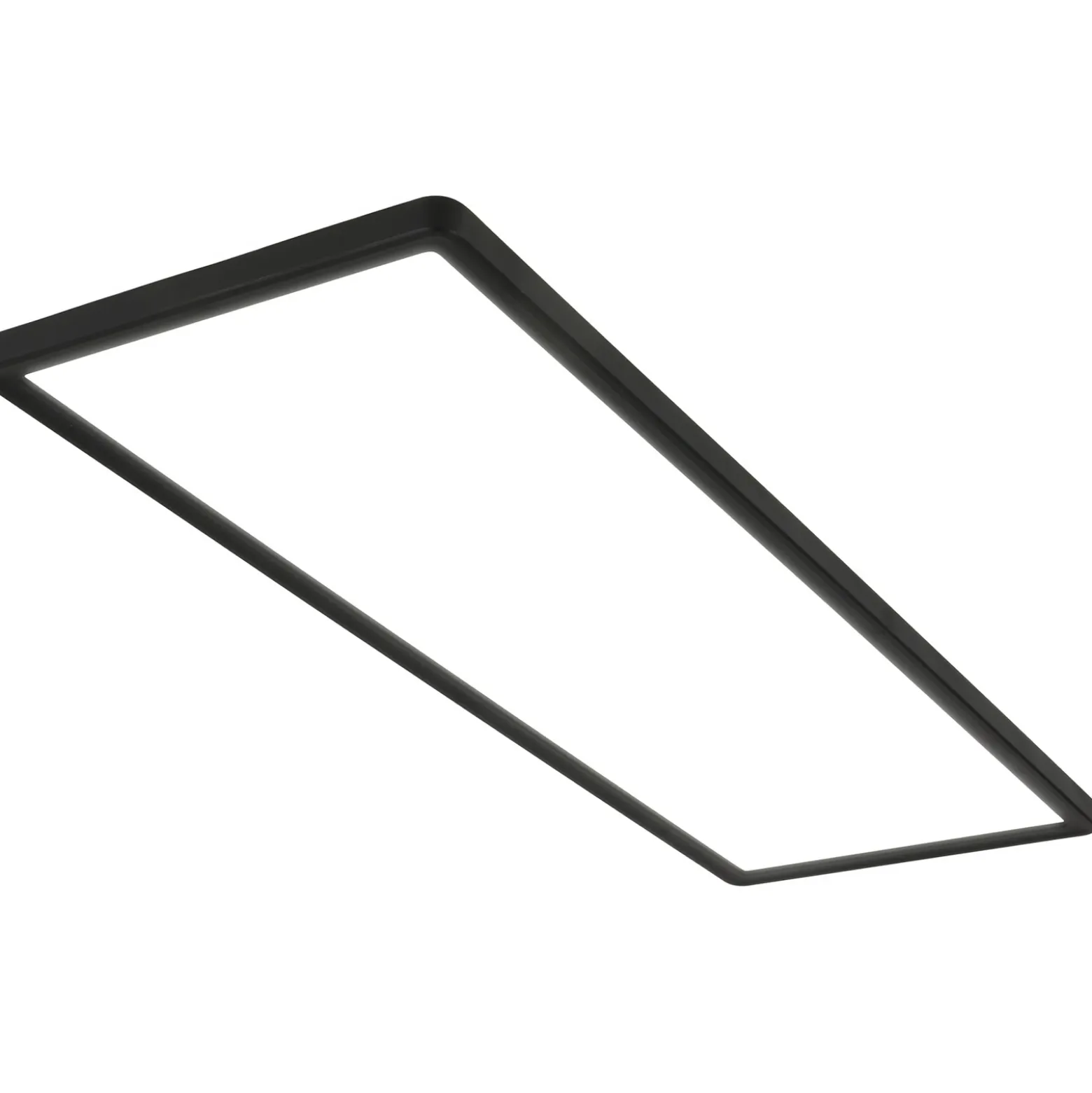 Panel LED de superficie Slim 58x20cm on/off 4.000K negro