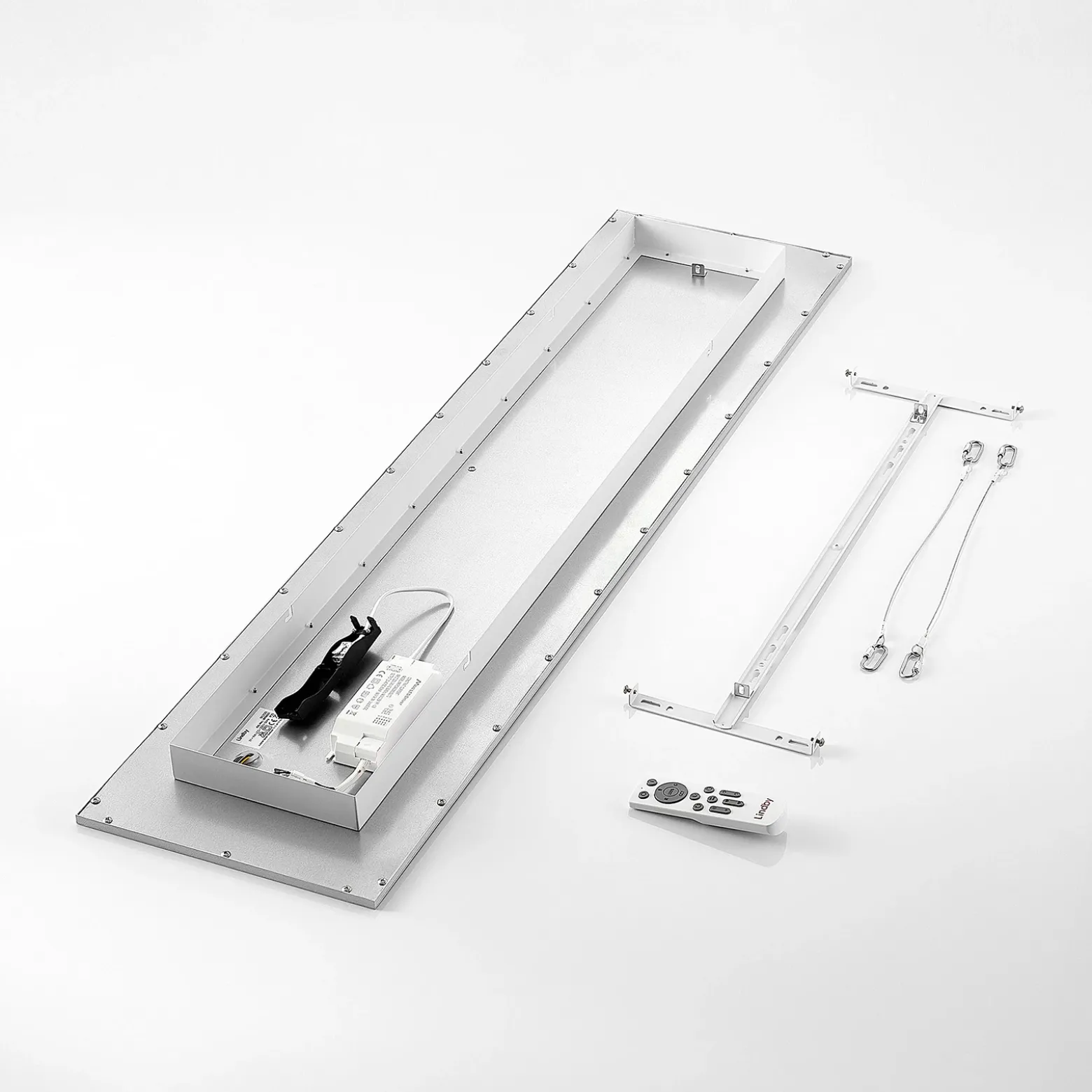 Panel LED de techo Lindby Smart Kjetil 120 x 30 cm Tuya RGB CCT
