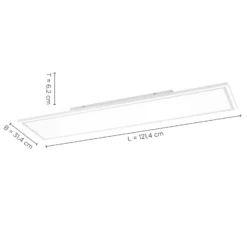 Panel LED Edging, tunable white, 121x31 cm