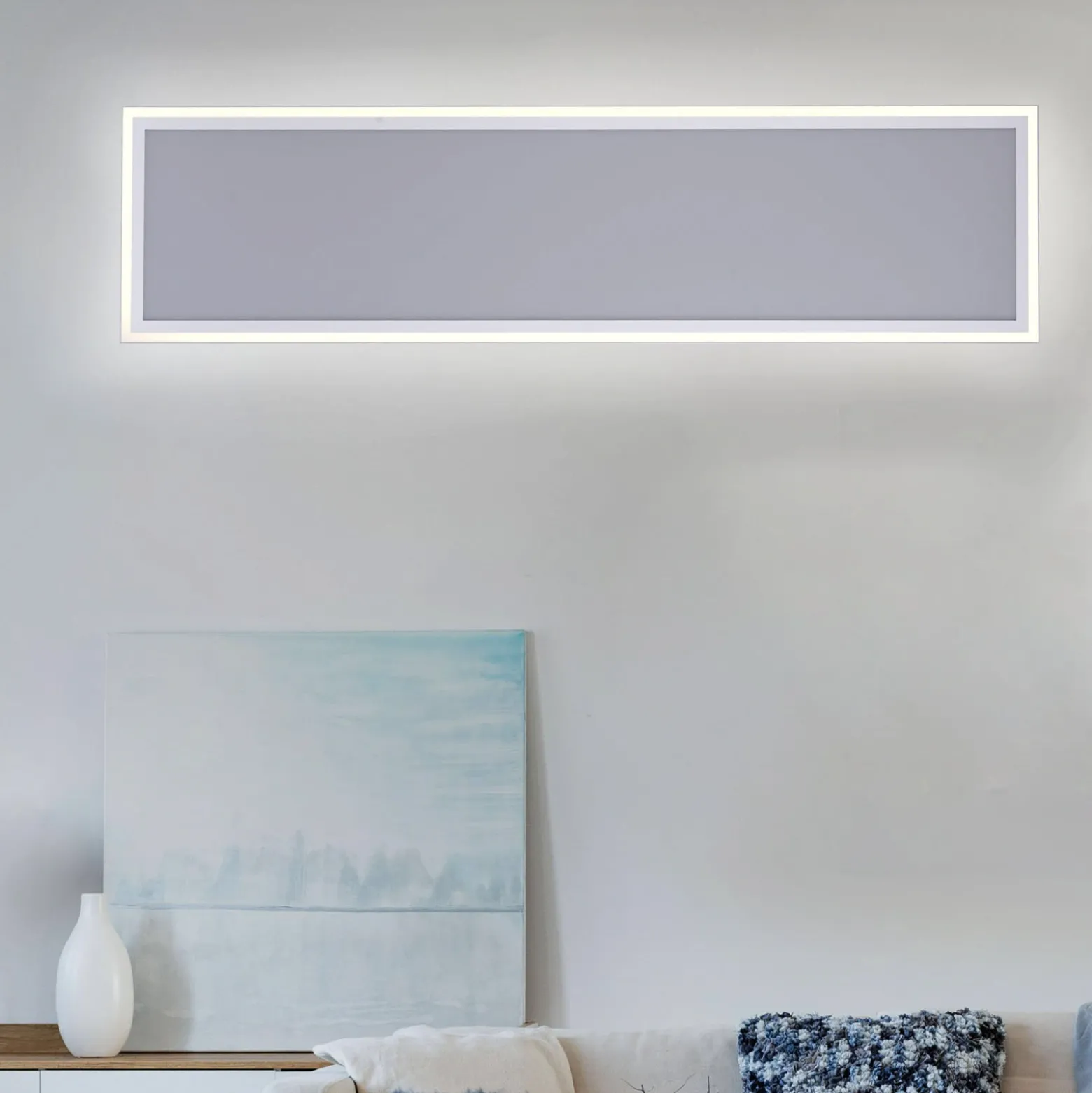Panel LED Edging, tunable white, 121x31 cm