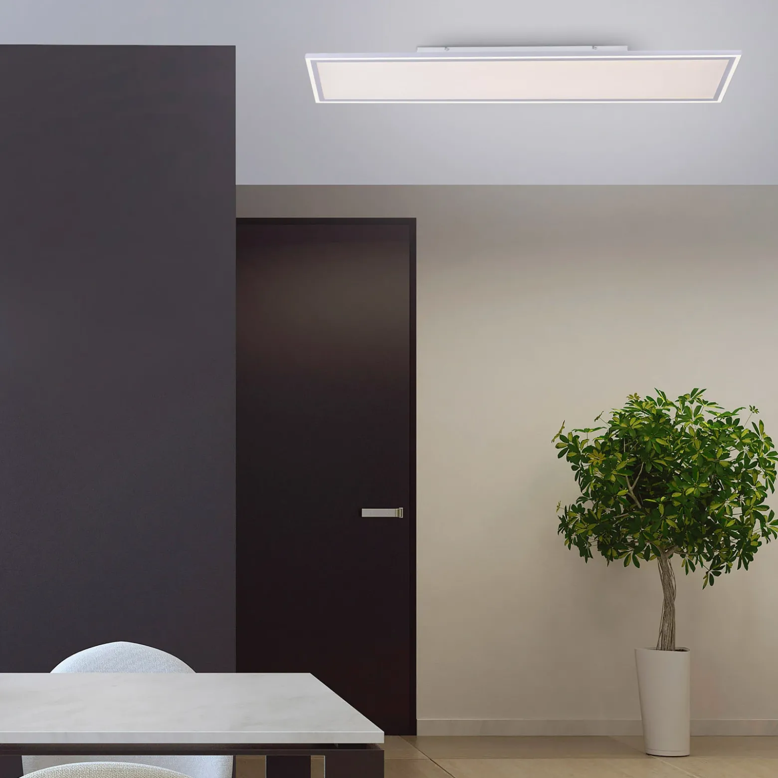 Panel LED Edging, tunable white, 121x31 cm