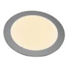 Panel LED empotrado 27636, plano, redondo, 12 W
