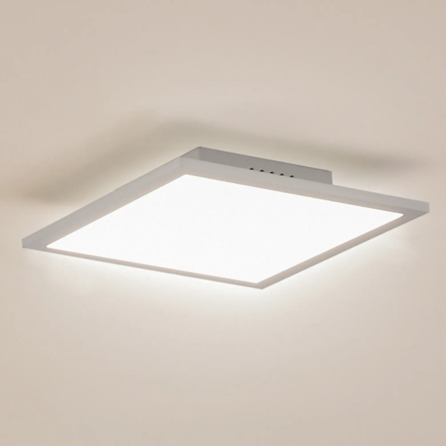 Panel LED Enhife de Lindby, blanco, 30 x 30 cm, metal, 4000 K