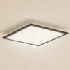 Panel LED Enhife de Lindby, negro, 40 x 40 cm, metal, 4000 K