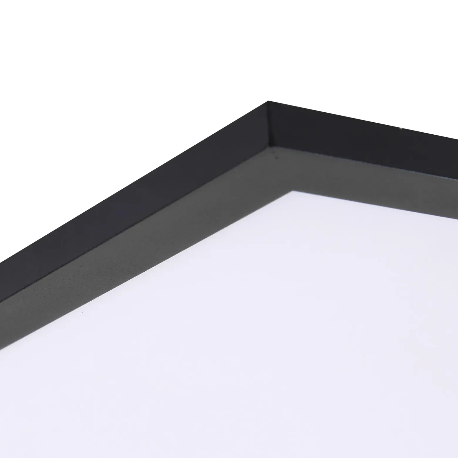 Panel LED Enhife de Lindby, negro, 40 x 40 cm, metal, 4000 K