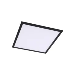 Panel LED Enhife de Lindby, negro, 40 x 40 cm, metal, 4000 K