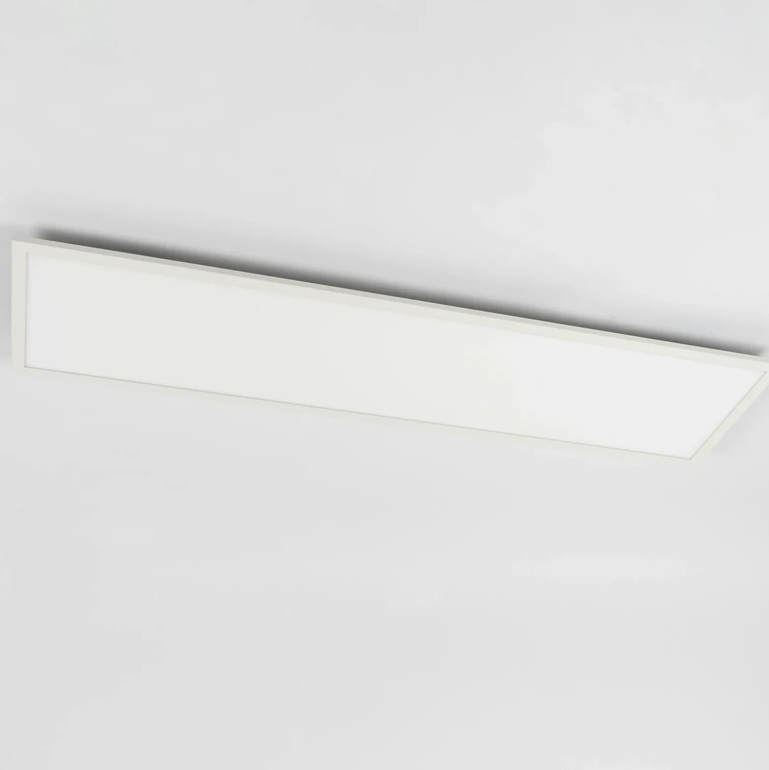 Panel LED Lindby Luay, 120 x 30 cm, CCT, control remoto, atenuable