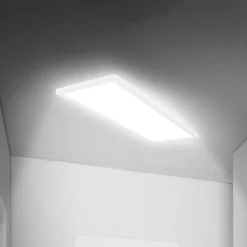 Panel LED Move, sensor, 58 x 20 cm, IP44, plástico, blanco