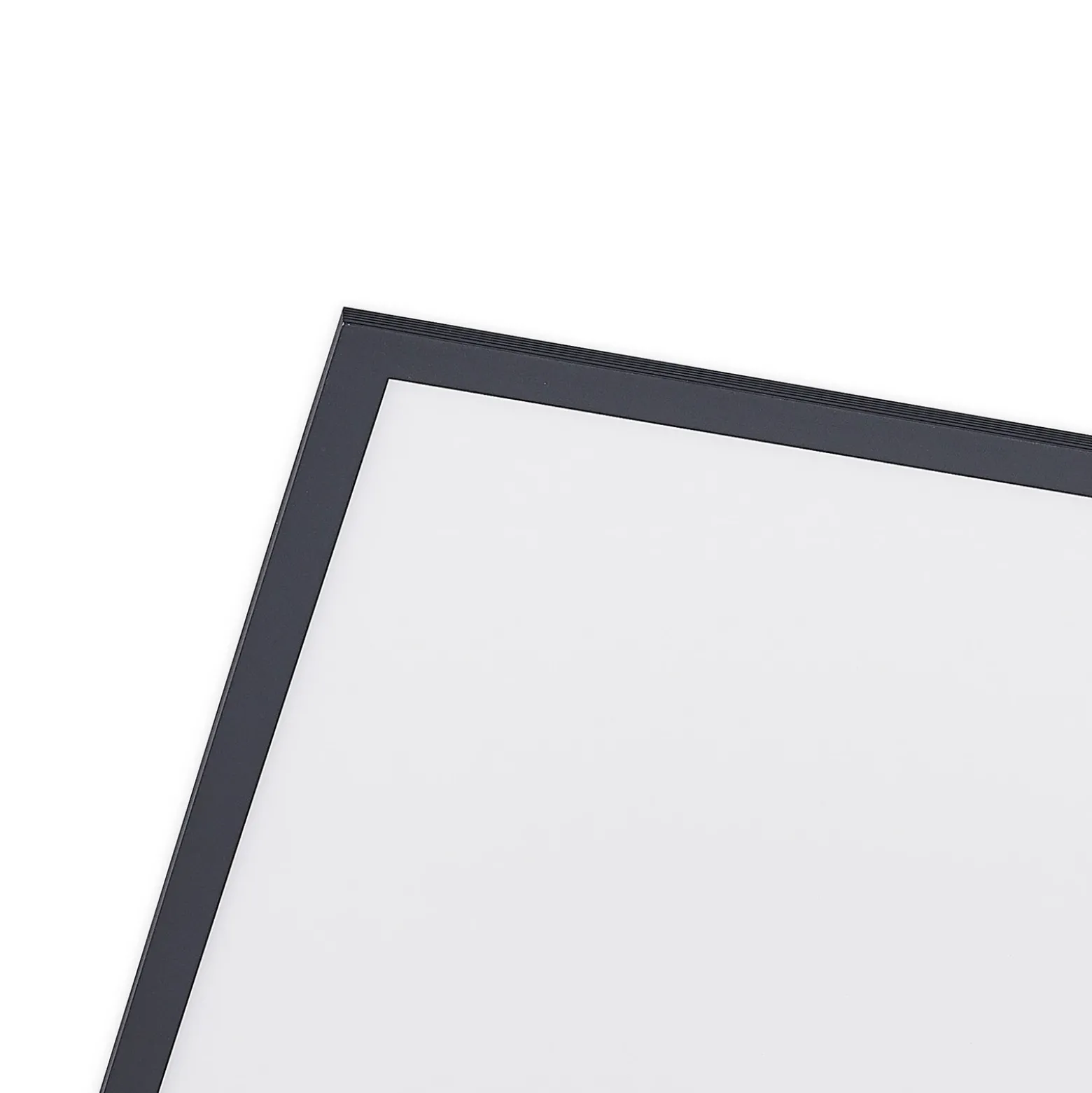 Panel LED Nelios de Lindby, 120 x 60 cm, CCT, negro, metal