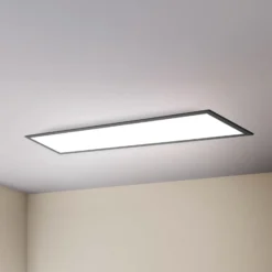 Panel LED Odin Control Remoto CCT, 100 x 25 cm, negro