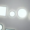 Panel LED Paulmann Atria Shine cromado, Ø 29 cm, 3000 K, encendido/apagado, IP20