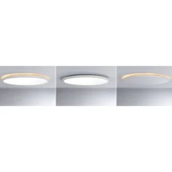 Panel LED Paulmann Atria Shine, Ø 40 cm, blanco, IP20, 3000 K, encendido/apagado