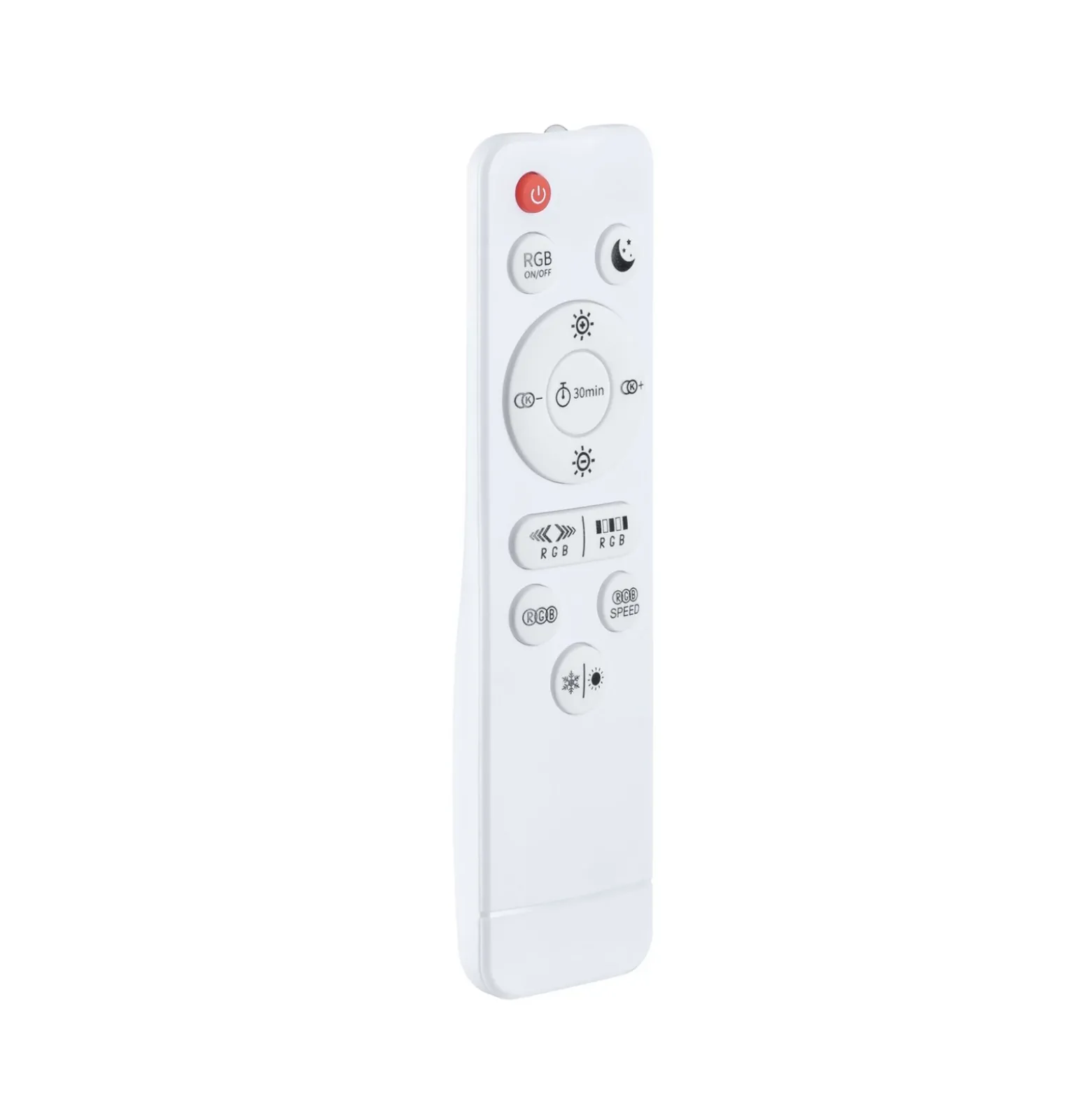 Panel LED Paulmann Atria Shine, Ø 40 cm, RGBW, blanco, IP20, atenuable.