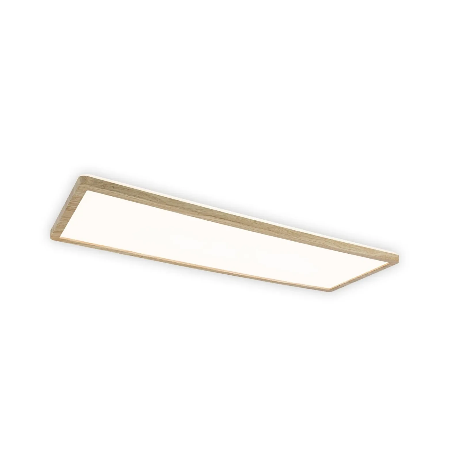 Panel LED Paulmann Atria Shine de 58 cm, acabado madera, IP44, 3000 K,