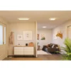 Panel LED Paulmann Atria Shine de 58 cm, acabado madera, IP44, 3000 K,