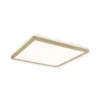 Panel LED Paulmann Atria Shine de 29 cm, acabado madera, IP44, 3000 K,